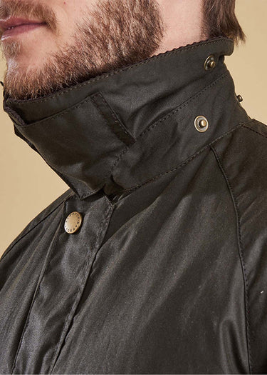 Barbour Jassen Ashby wax jacket - olive