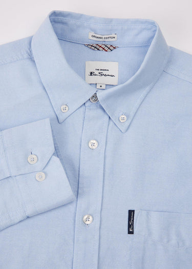 Ben Sherman Overhemden Signature oxford shirt - sky