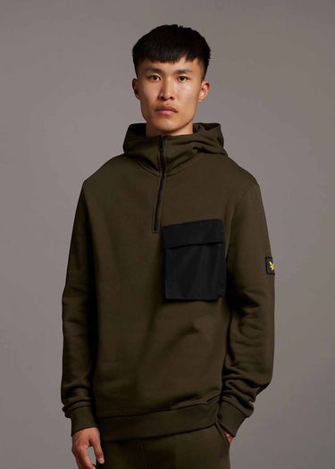 Lyle & Scott Hoodies Pocket hoodie - olive