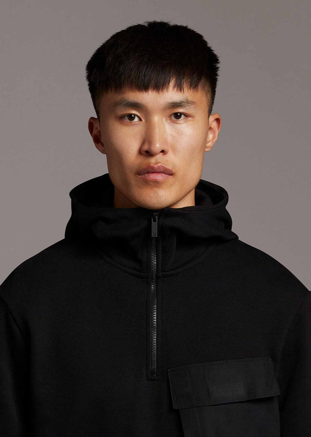 Lyle & Scott Hoodies Pocket hoodie - jet black