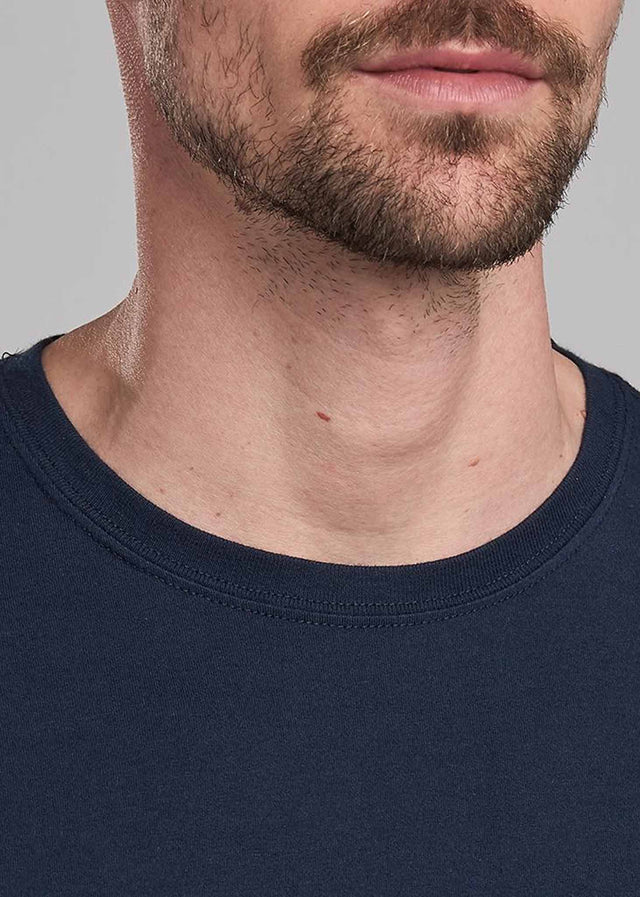 Barbour International T-shirts Essential small logo tee - navy