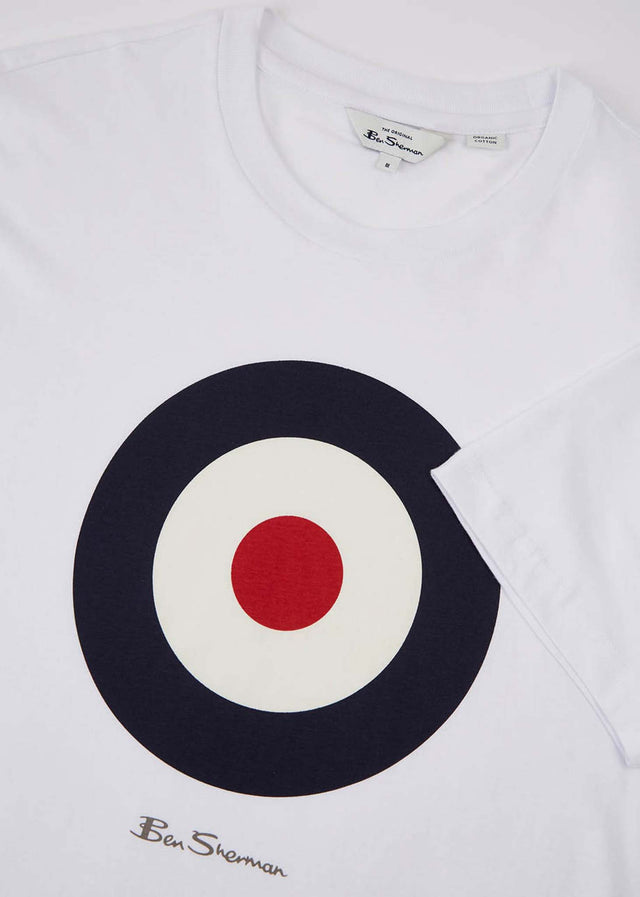Ben Sherman T-shirts Target tee - white
