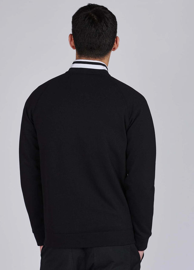 Barbour International Cardigans Radius raglan zip thru - black