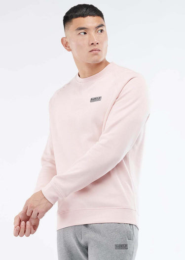 Barbour International Truien Essential crew sweat - pink cinder