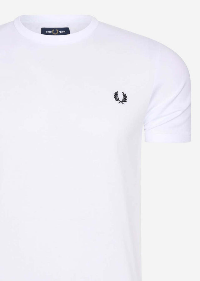 Fred Perry T-shirts Ringer t-shirt - white