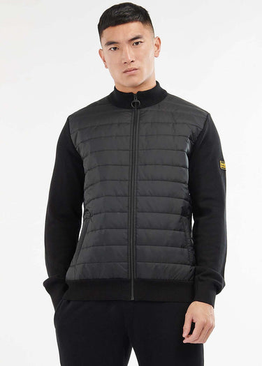 Barbour International Vesten Legacy baffle zip thru - black