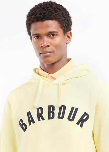Barbour Hoodies Acton hoodie - lemon zest