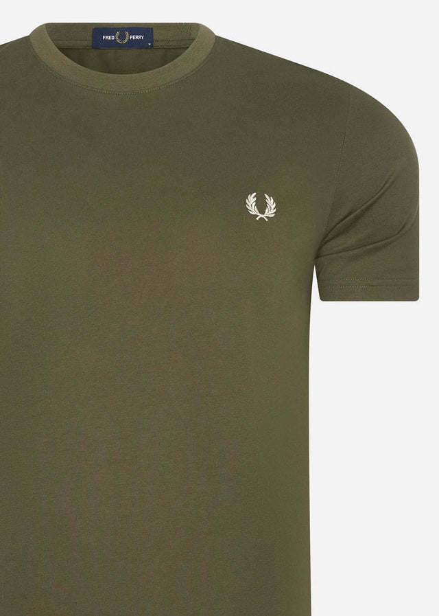 Fred Perry T-shirts Graphic print t-shirt - military green