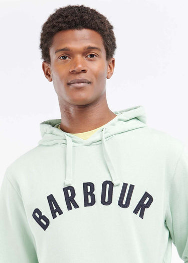 Barbour Hoodies Acton hoodie - dusty mint