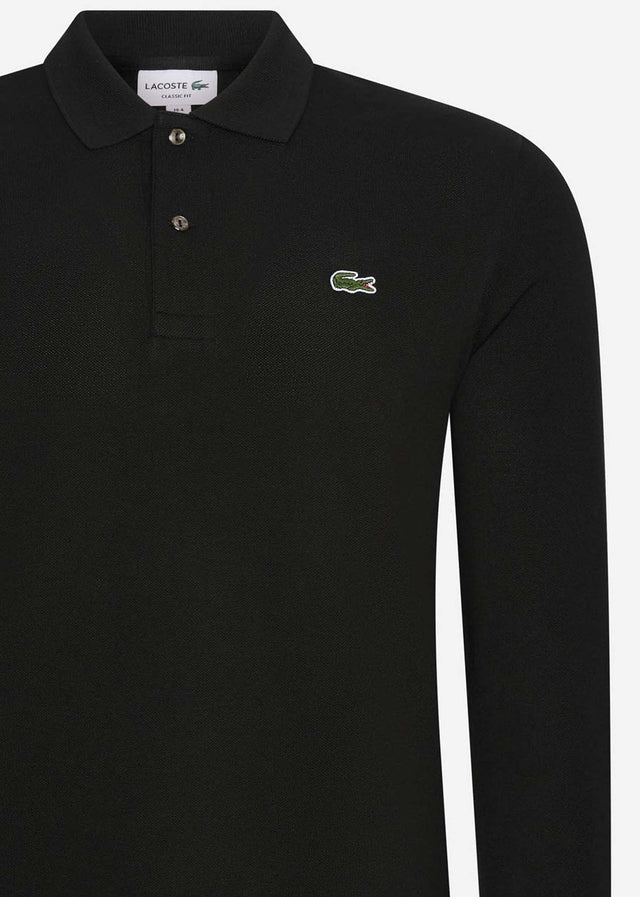 Lacoste Long Sleeve Polos Longsleeve polo - black