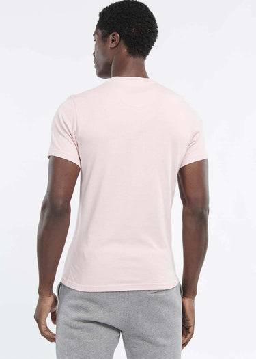 Barbour International T-shirts Small logo tee - pink cinder