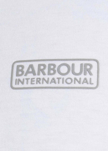 Barbour International T-shirts Essential small logo tee - white