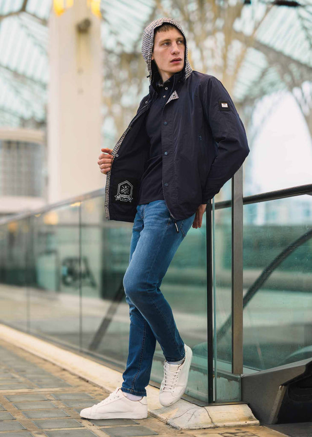 Weekend Offender Jackets Saunders - navy