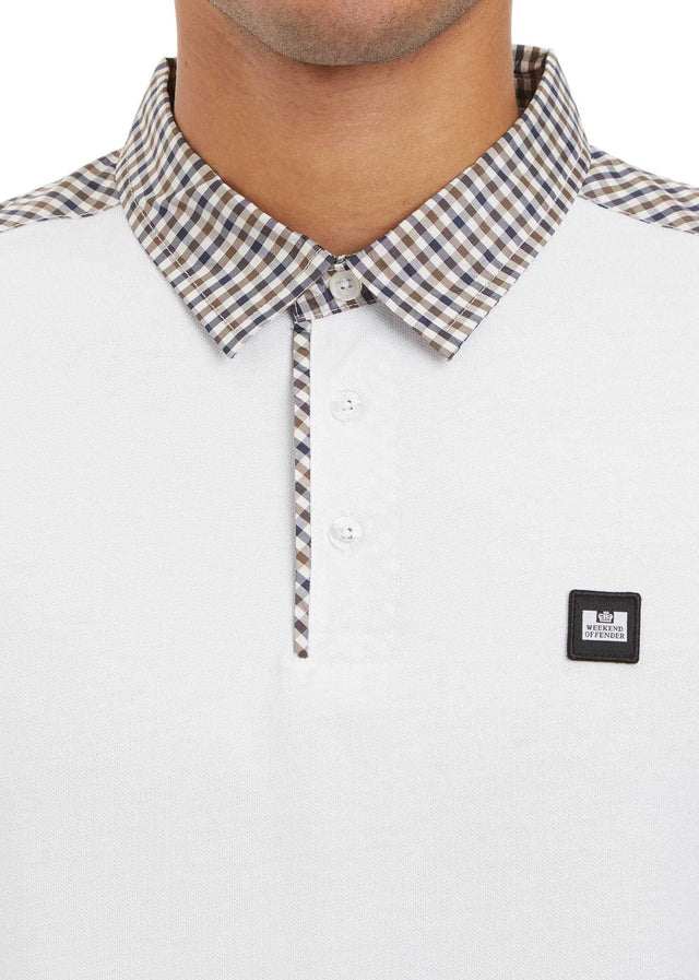 Weekend Offender Polos Costa - white