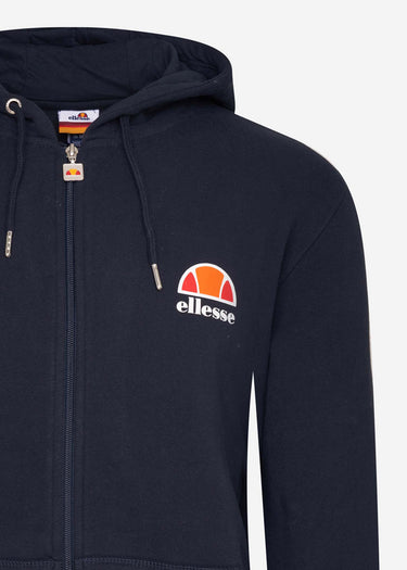 Ellesse Vesten Miletto fz hoody - navy