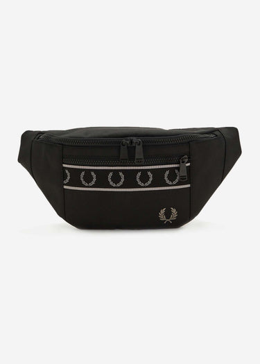 Fred Perry Tassen Contrast tape crossbody bag - black