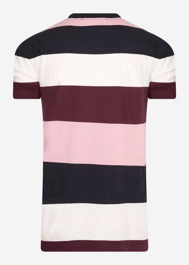 Fred Perry T-shirts Bold stripe t-shirt - snow white