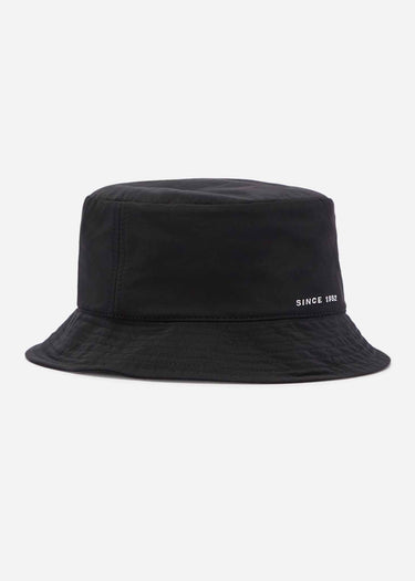 Fred Perry Bucket Hats Laurel wreath branded bucket hat - black