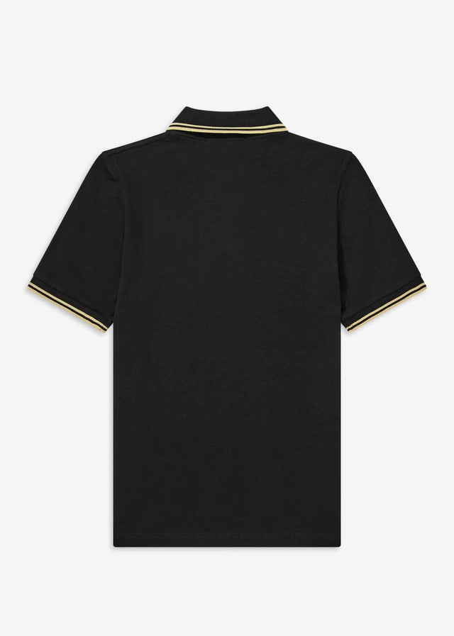 Fred Perry Polos Twin tipped fred perry shirt - black champagne