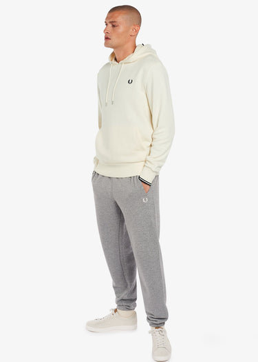 Fred Perry Hoodies Tipped hooded sweatshirt - ecru