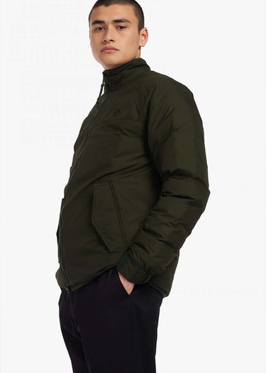 Fred Perry Jassen Insulated zip-through jacket - hunting green
