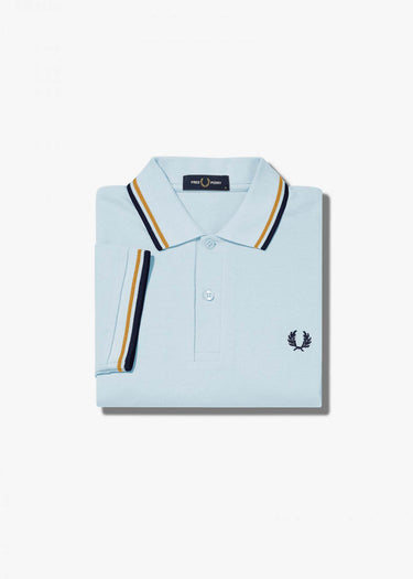 Fred Perry Polo's Twin tipped aw polo - chalk gold