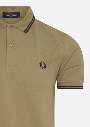 Fred Perry Polo's Twin tipped aw polo - sage