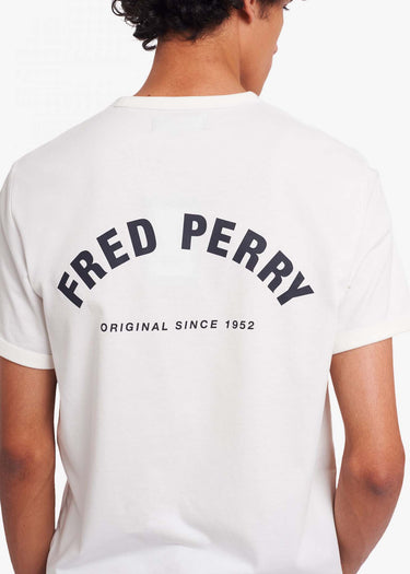 Fred Perry T-shirts Printed t-shirt - snow white