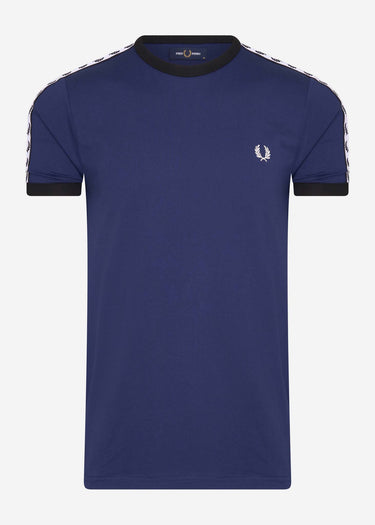 Fred Perry T-shirts Taped ringer t-shirt - french navy
