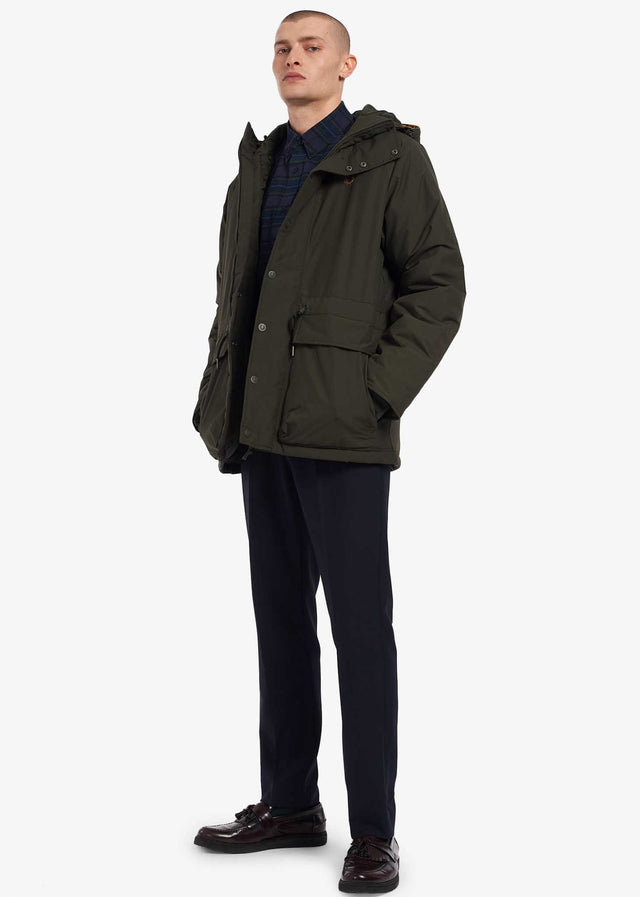 Fred Perry Jackets Padded zip-through jacket - hunting green