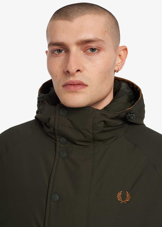 Fred Perry Jackets Padded zip-through jacket - hunting green