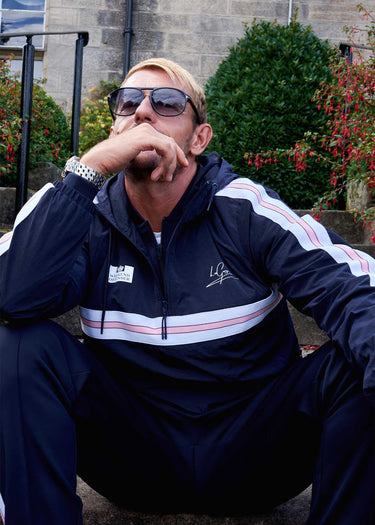 Weekend Offender Vesten LG track jacket - navy