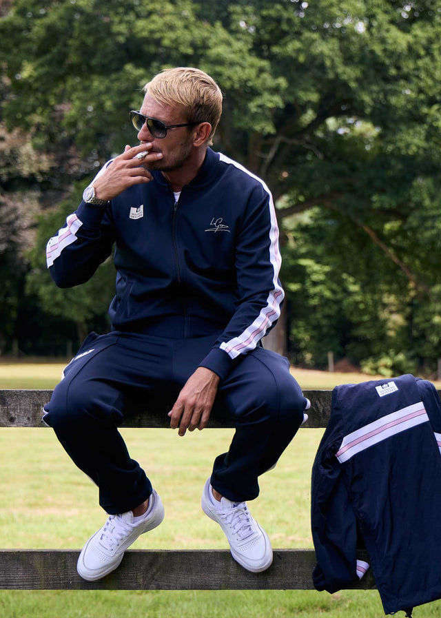 Weekend Offender Cardigans LG tracksuit - navy