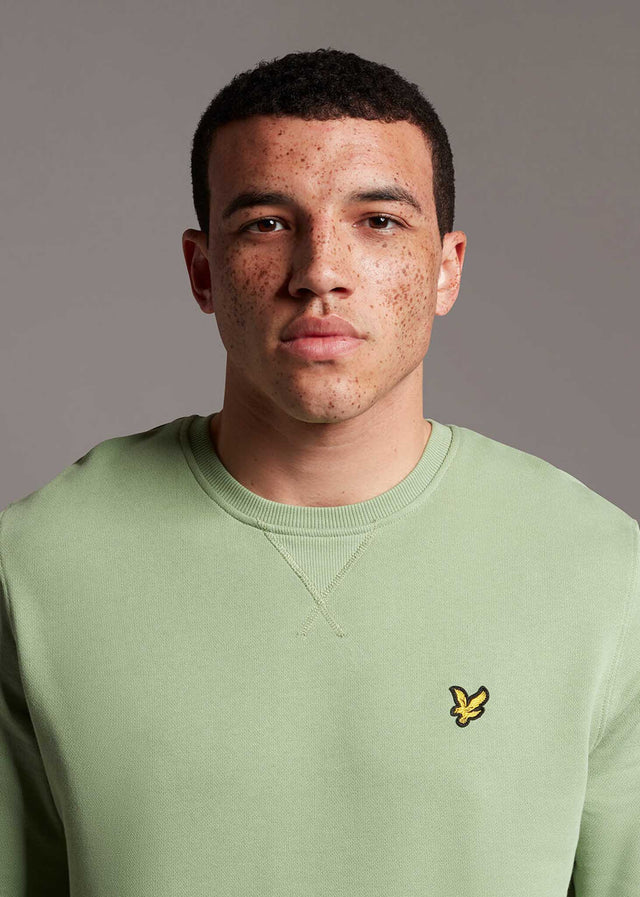 Lyle & Scott Sweaters Crew neck sweatshirt - fern green
