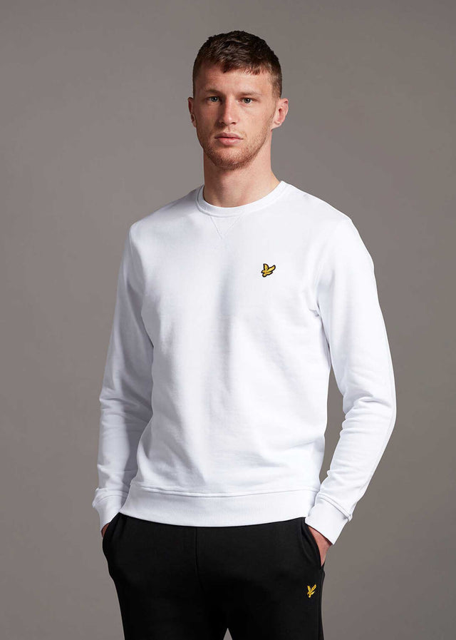 Lyle & Scott Sweaters Crew neck sweatshirt - white