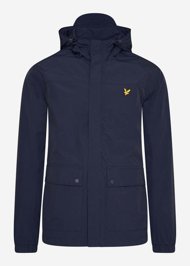 Lyle & Scott Jassen Hooded pocket jacket - dark navy