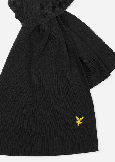 Lyle & Scott Sjaals Scarf - true black