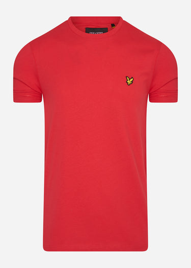 Lyle & Scott T-shirts Crew neck t-shirt - gala red