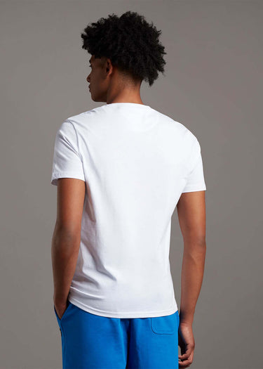 Lyle & Scott T-shirts Crew neck t-shirt - white