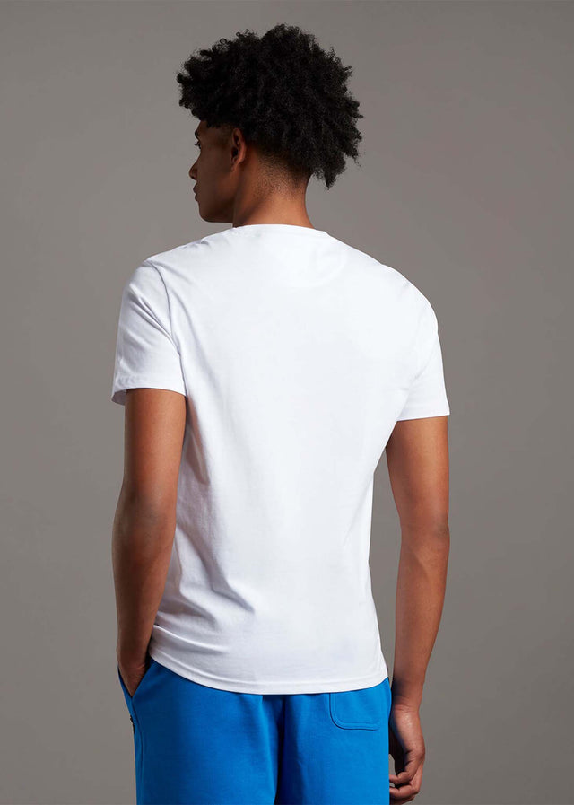Lyle & Scott T-shirts Crew neck t-shirt - white