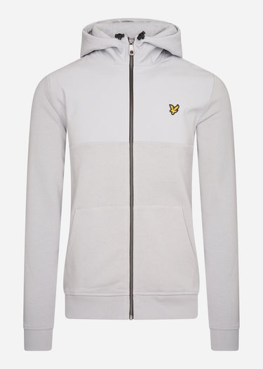 Lyle & Scott Vesten Softshell jersey zip hoodie - grey fog