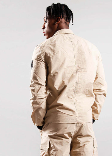 Marshall Artist Overshirts Forte polyamide overshirt - sandstone