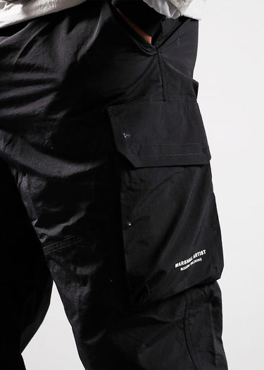 Marshall Artist Broeken Forte polyamide cargo pant - black
