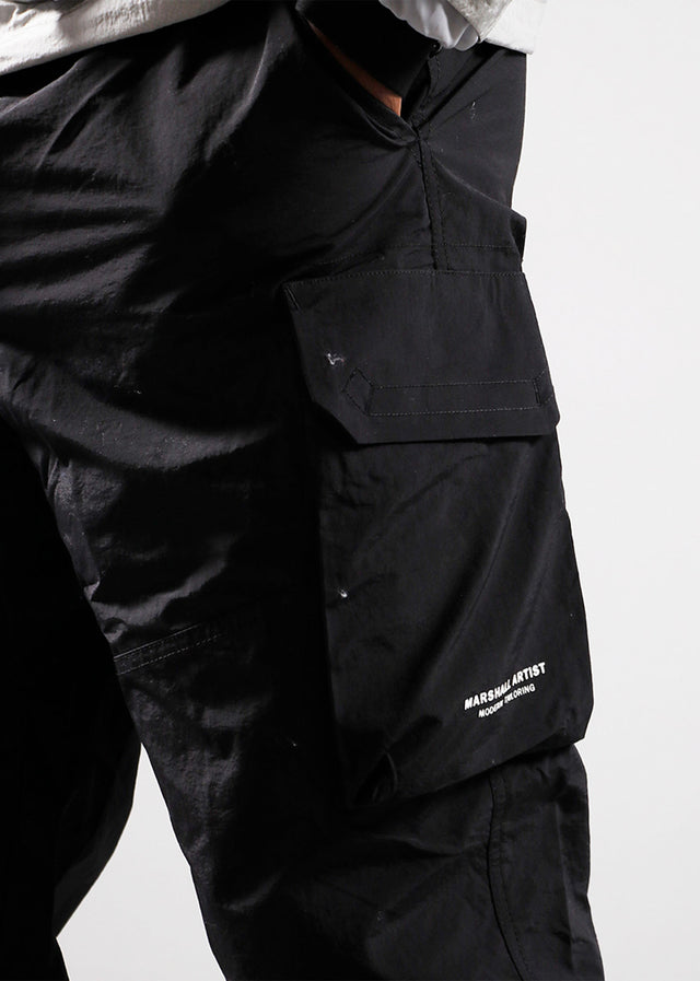 Marshall Artist Pants Forte polyamide cargo pant - black