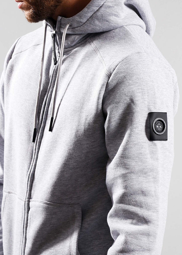 Marshall Artist Cardigans Siren fz hood - grey marl