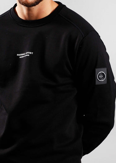 Marshall Artist Truien Siren crew sweat - black