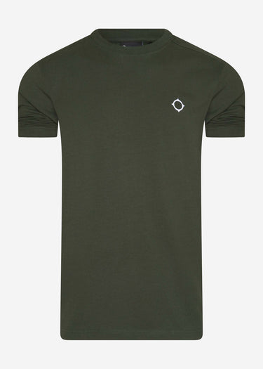 MA.Strum T-shirts SS icon tee - oil slick