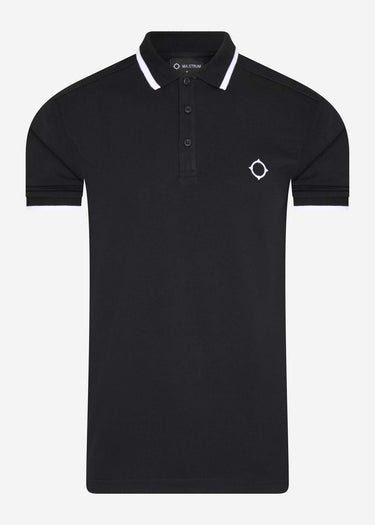 MA.Strum Polo's SS jersey polo - jet black
