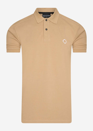MA.Strum Polo's SS pique polo - sand