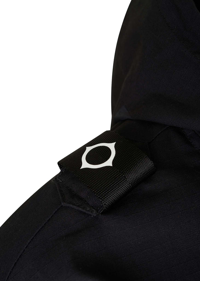 MA.Strum Jackets CR hooded parka - jet black